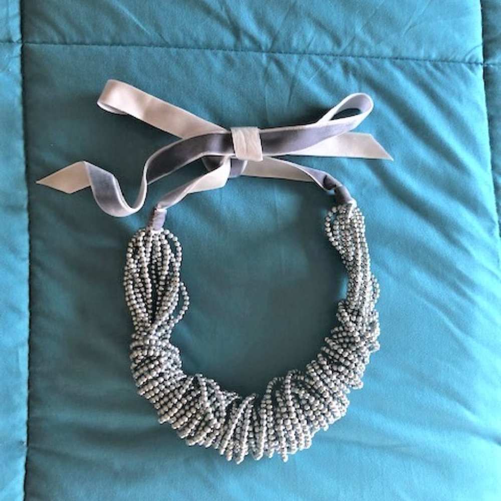 Beaded necklace.